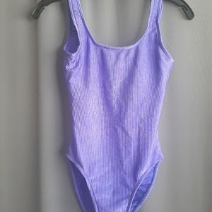 💥 Purple Ribbed Bathing Suit by Jantzen